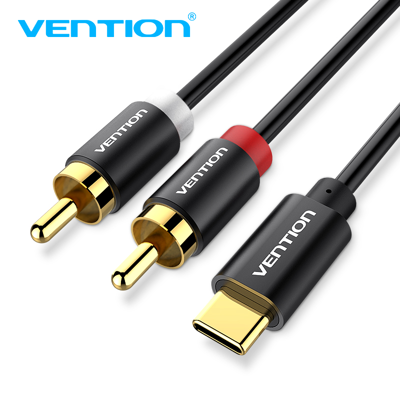 Home Cinema Amplifier - USB C RCA-Audiokabel Typ C auf
