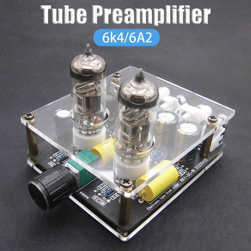 Home Cinema Amplifier - Verbesserte 6K4/6A2 Rohr Vorverstärker Verstärker HiFi