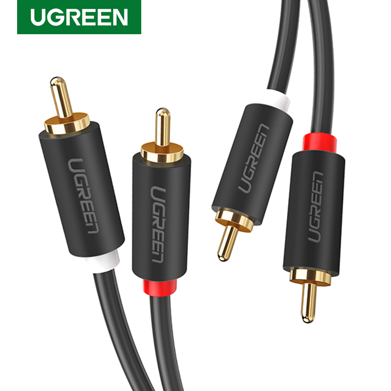 Home Cinema Furniture - UGREEN 2RCA zu 2 RCA Stecker