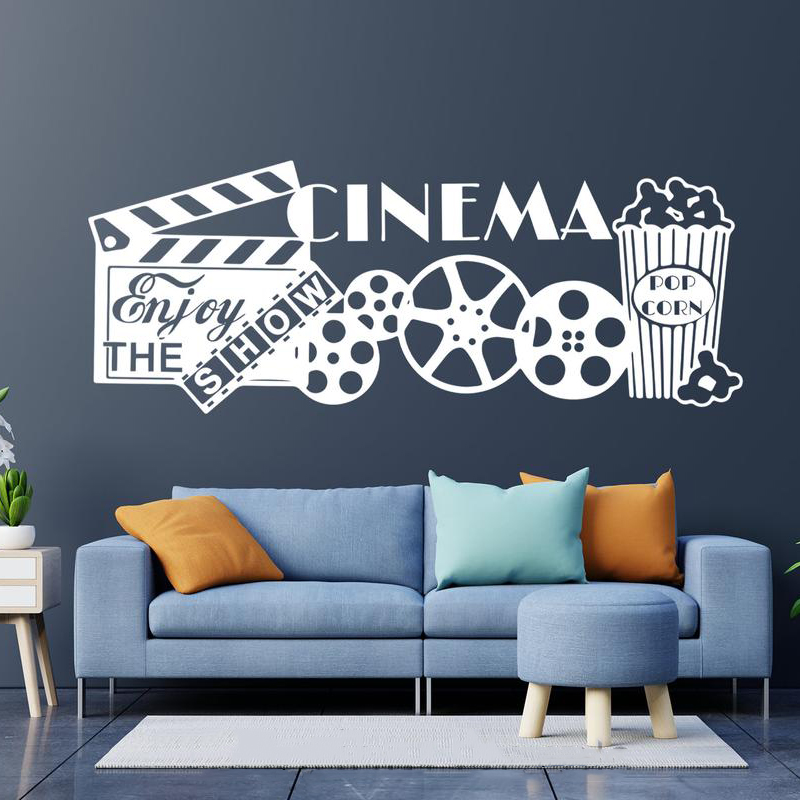 Home Cinema Quotes - Theater Zimmer Decor Home Cinema Vinyl