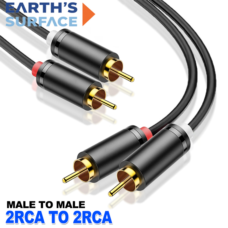 Home Cinema Amplifier - Dual-RCA-Kabel, HiFi-Stereo, 2 Cinch auf 2