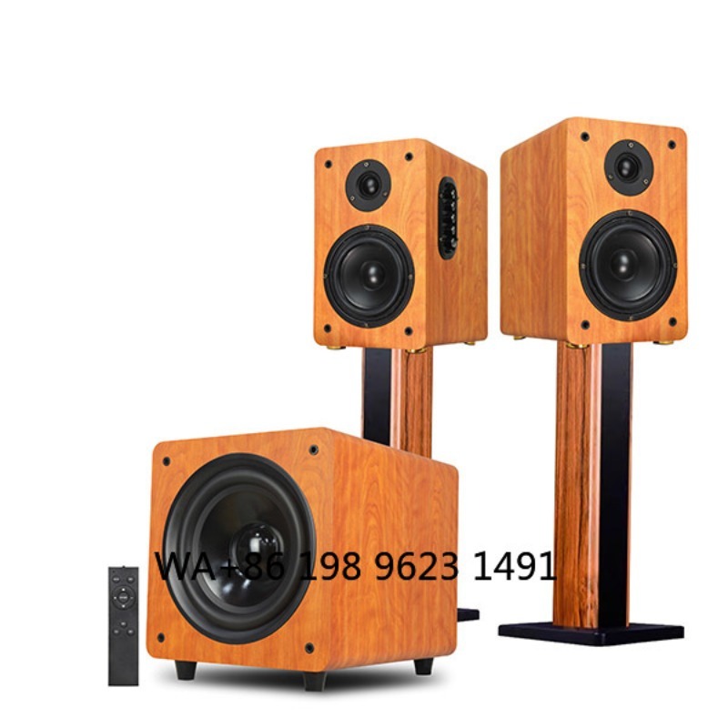 Audio Home Cinema - 8 Zoll 150W RMS Holz-Aktivsubwoofer Tiefer