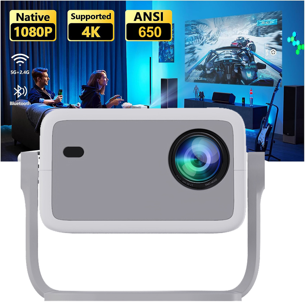 Video Home Cinema - WZATCO WL018 Full HD 1080P Projektor
