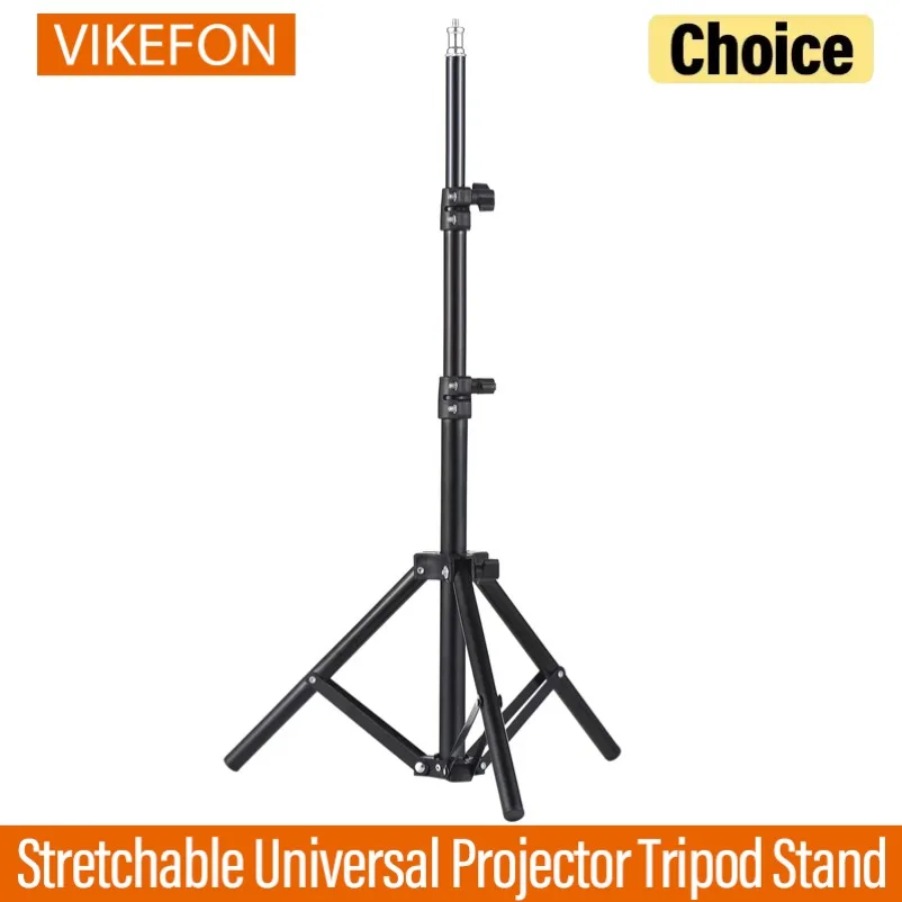 Projector Tripod Stand - Universelle Metallstativ-Projektorhalterung, ausziehbar auf 1,6 m