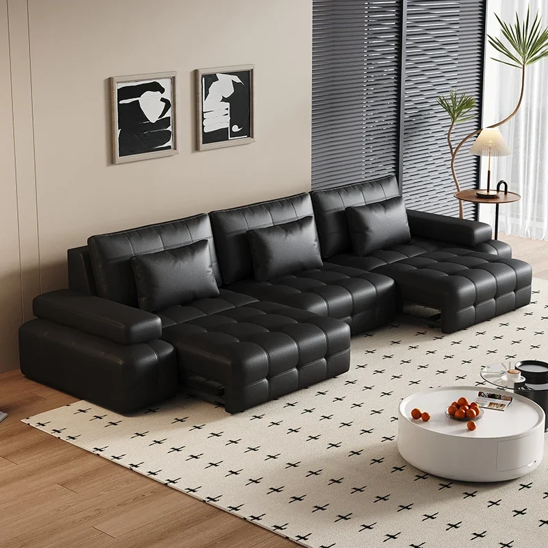 Home Cinema Interiors - Minimalistisches Ausziehbares Liegesofa, Entspannungs- und Meditationssofa