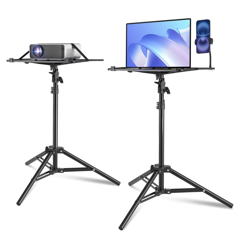 Projector Tripod Stand - Höhenverstellbares tragbares Projektor-Stativ
