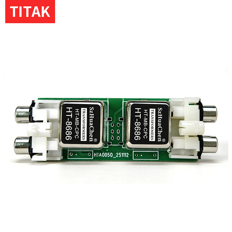 Audio Home Cinema - RCA Dual-Channel Audio-Isolator und Rauschfilter zur