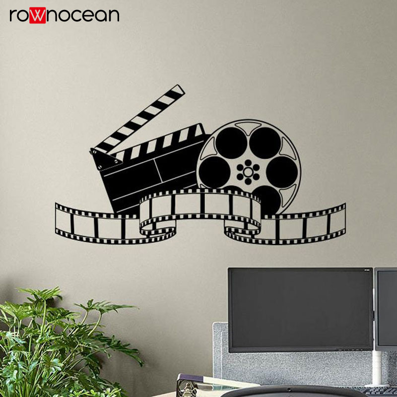 Home Cinema Interiors - Kino Wand Aufkleber Film Film Band