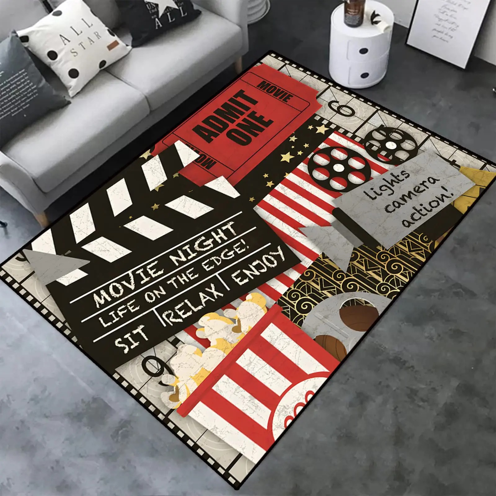 Retro Kino Heimkino Bereich Te – Home Cinema Interiors Bewertung und Preis