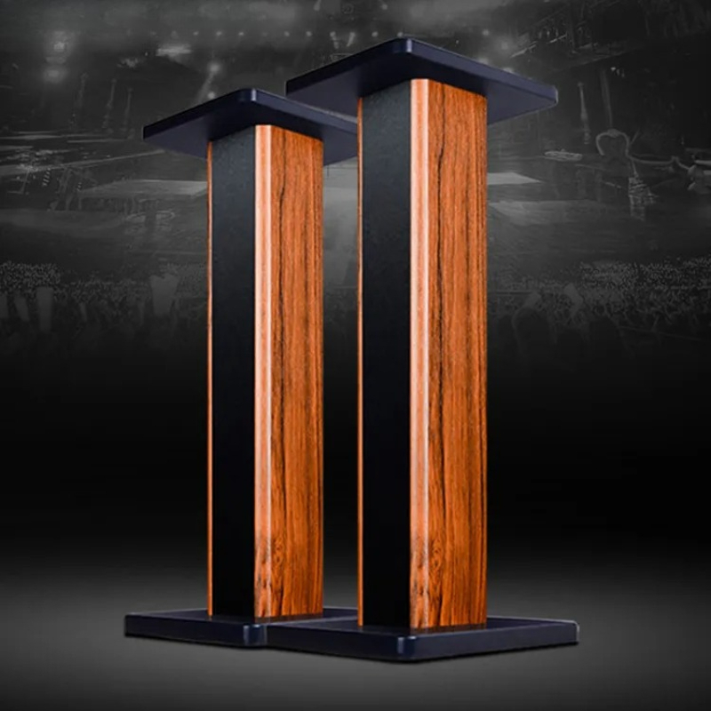 Massivholz-Lautsprecherständer – Home Cinema Furniture Bewertung und Preis