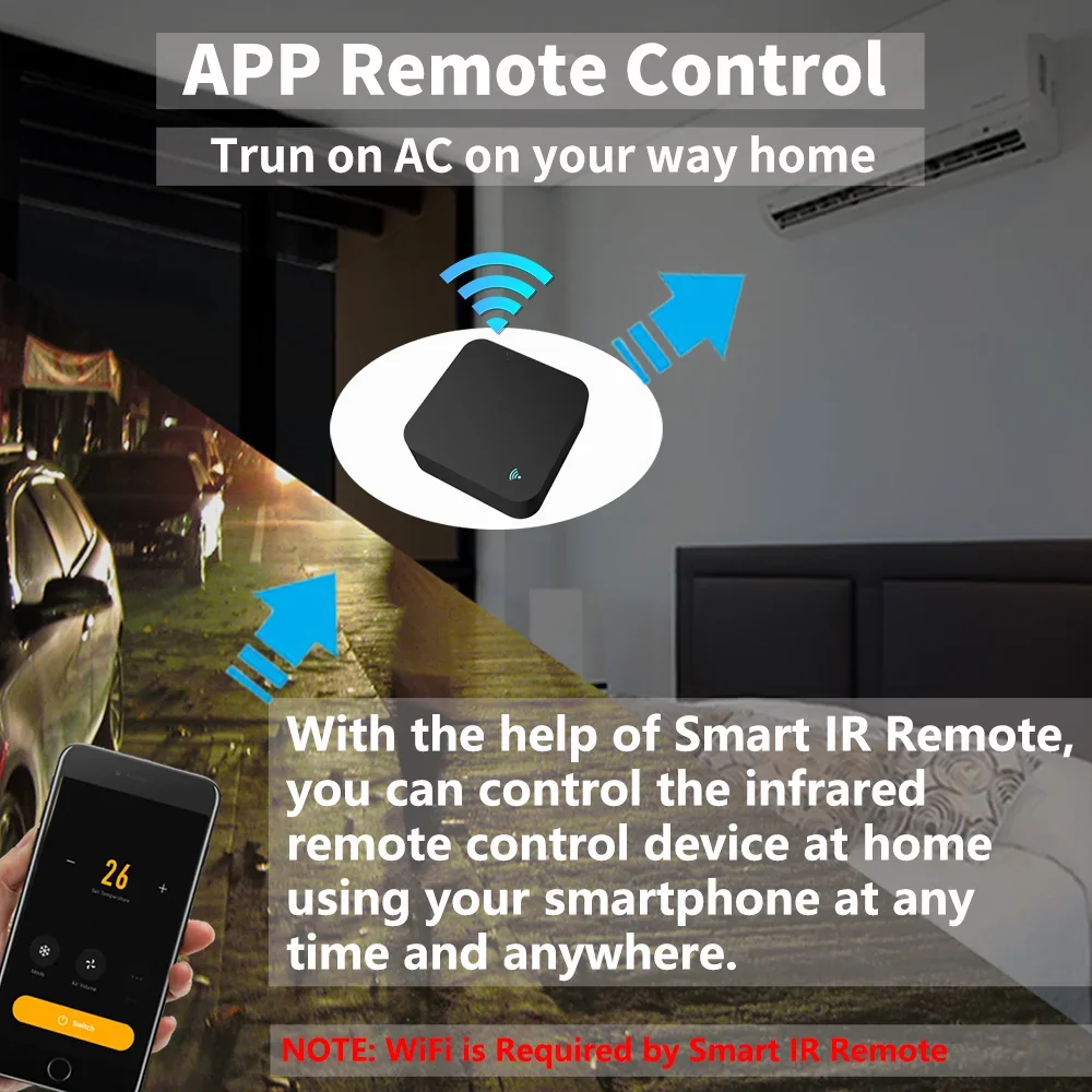 IR-Fernbedienung Smart WiFi Un – Home Cinema Player Bewertung und Preis