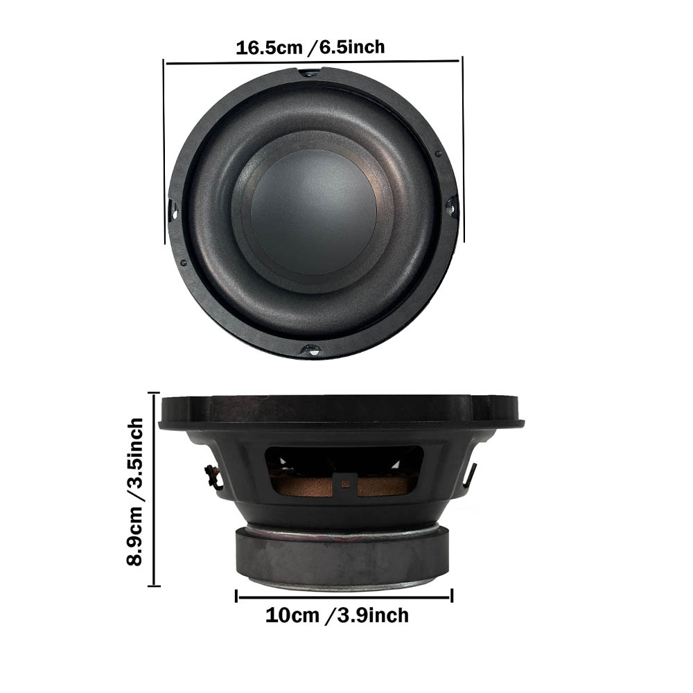 1 Stück 6,5-Zoll-Auto-Subwoofe – Audio Home Cinema Bewertung und Preis