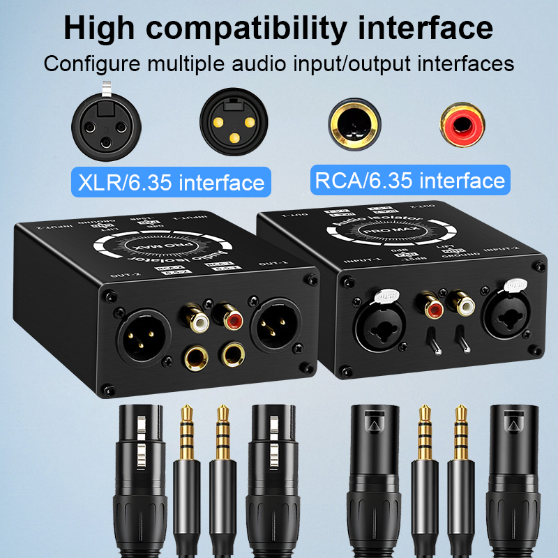 3-Pin XLR/RCA/TS/TRS Erdungs-L – Home Cinema Furniture Bewertung und Preis