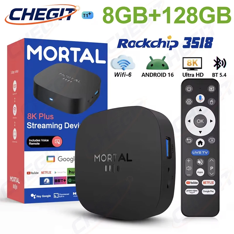 2026 Neuer T1+ 8K HD TV-Box An – Video Home Cinema Bewertung und Preis