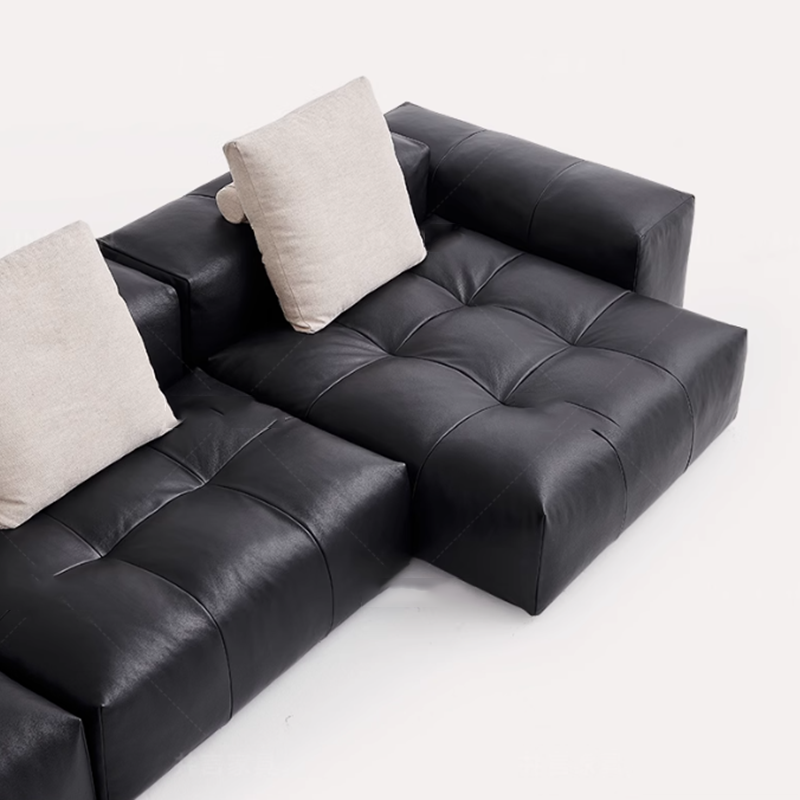 Nordic Leder Komprimiertes Sof – Home Cinema Furniture Bewertung und Preis