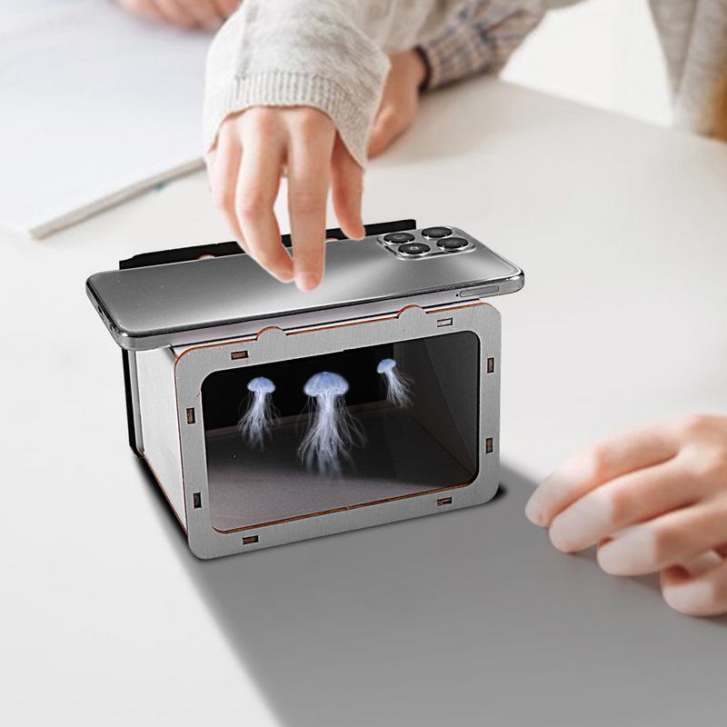 3D holo graphischer Projektor  – Home Cinema Diy Bewertung und Preis