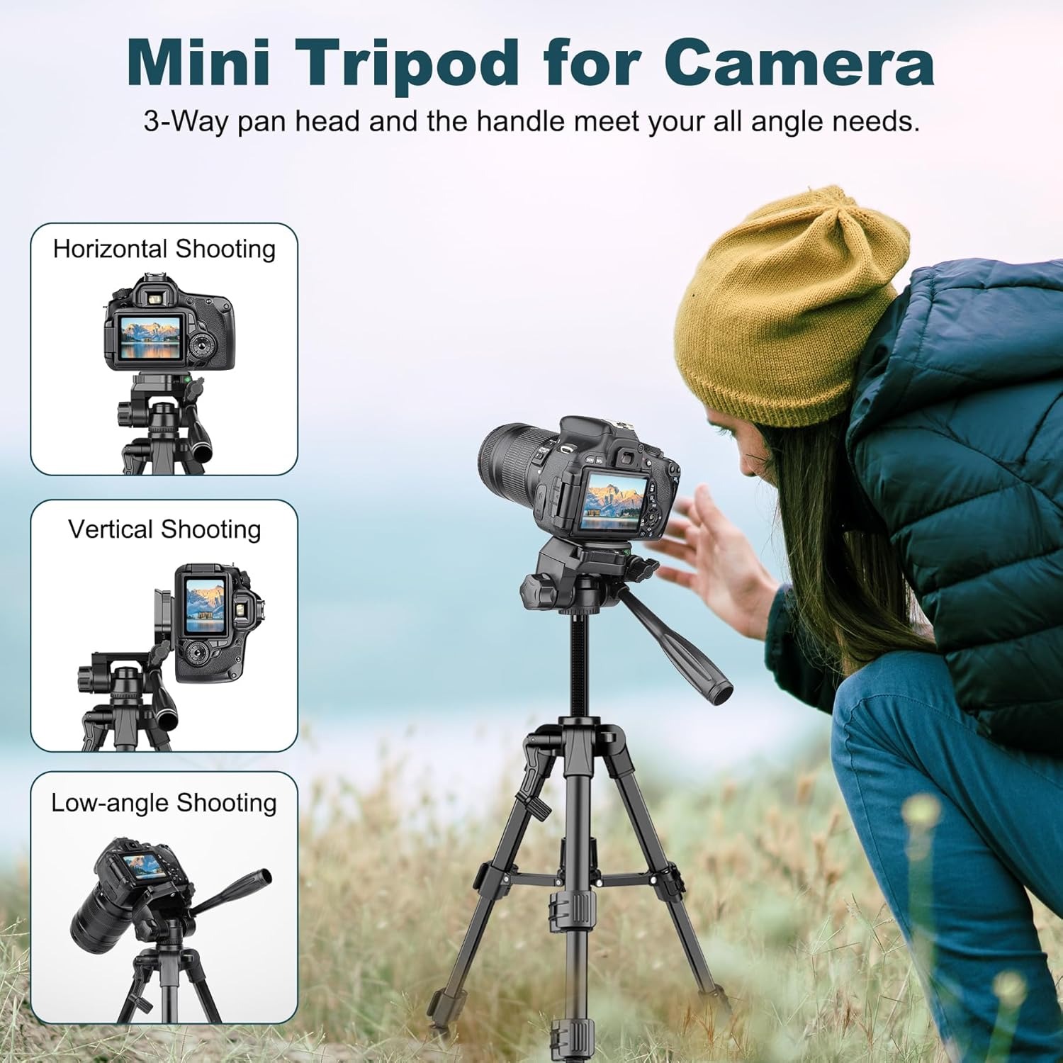 Mini-Stativ für Kamera, 25-Zol – Projector Tripod Stand Bewertung und Preis