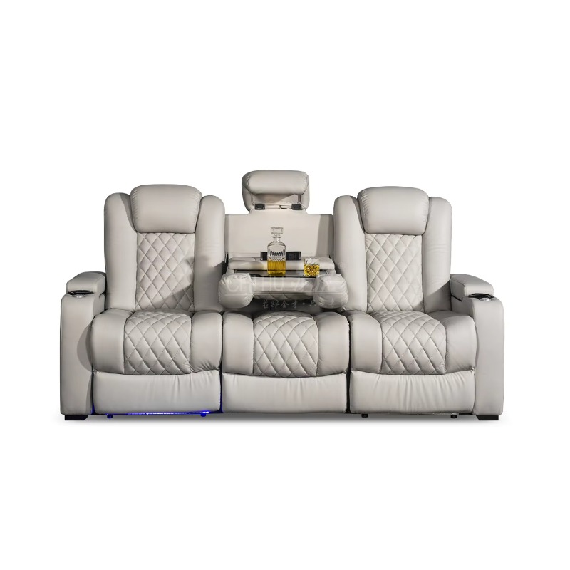 Weißes 3-Sitzer Elektrisches K – Home Cinema Interiors Bewertung und Preis