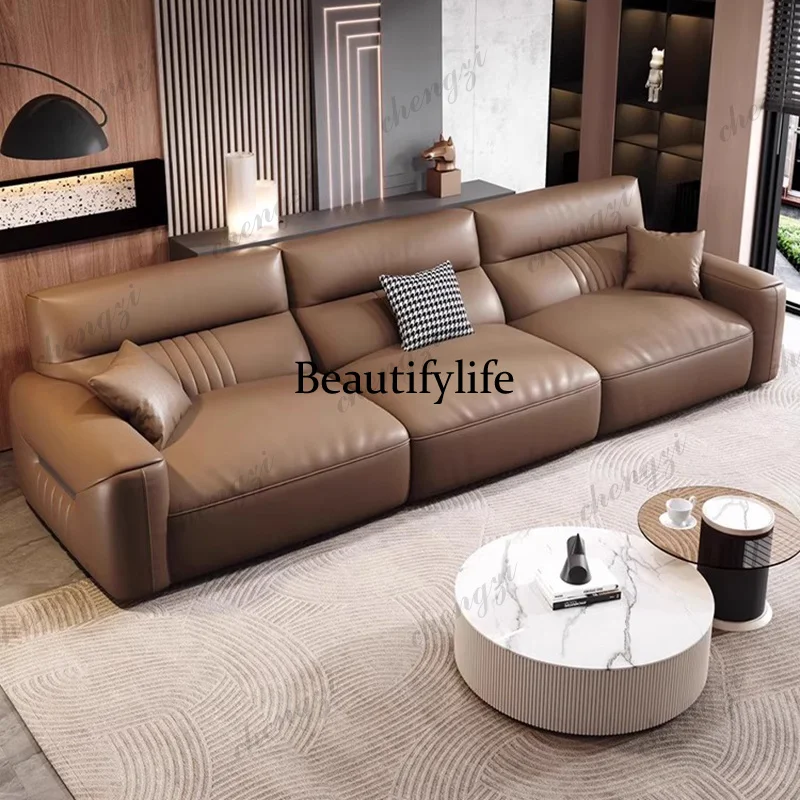 03 A68 Echtes Leder Wohnzimmer – Home Cinema Room Design Bewertung und Preis