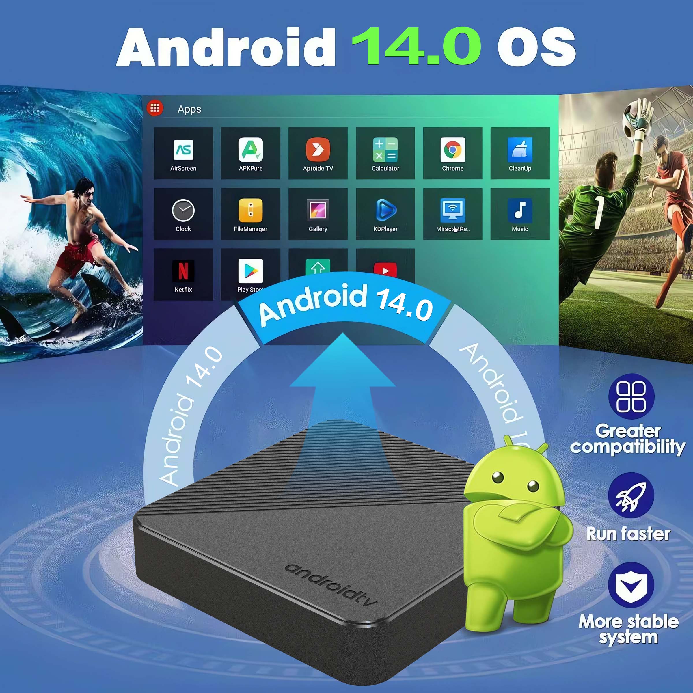 Android14 Smart Heimkino-TV-Bo – Video Home Cinema Bewertung und Preis