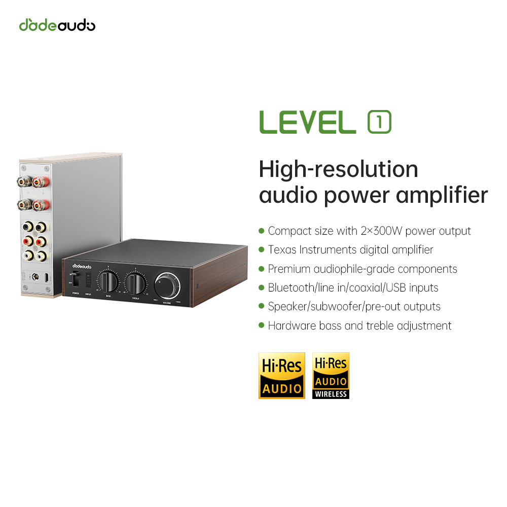 JadeAudio Level 1 Desktop HiFi – Home Cinema Amplifier Bewertung und Preis