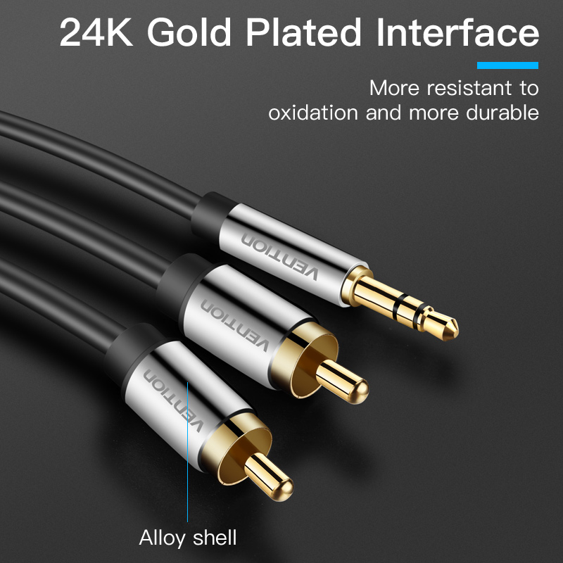 Vention RCA-Kabel 3,5 auf 2rca – Home Cinema Pc Bewertung und Preis